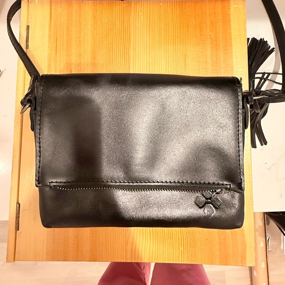 Patricia Nash crossbody bag black leather - Picture 6 of 10